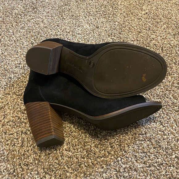 Lucky Brand Joal Open Toe Booties. Size 8.5 - Picture 3 of 3